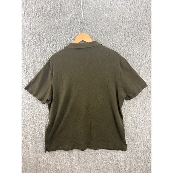 Polo Ralph Lauren Classic Fit Polo Shirt Olive Green XL - Picture 3 of 9